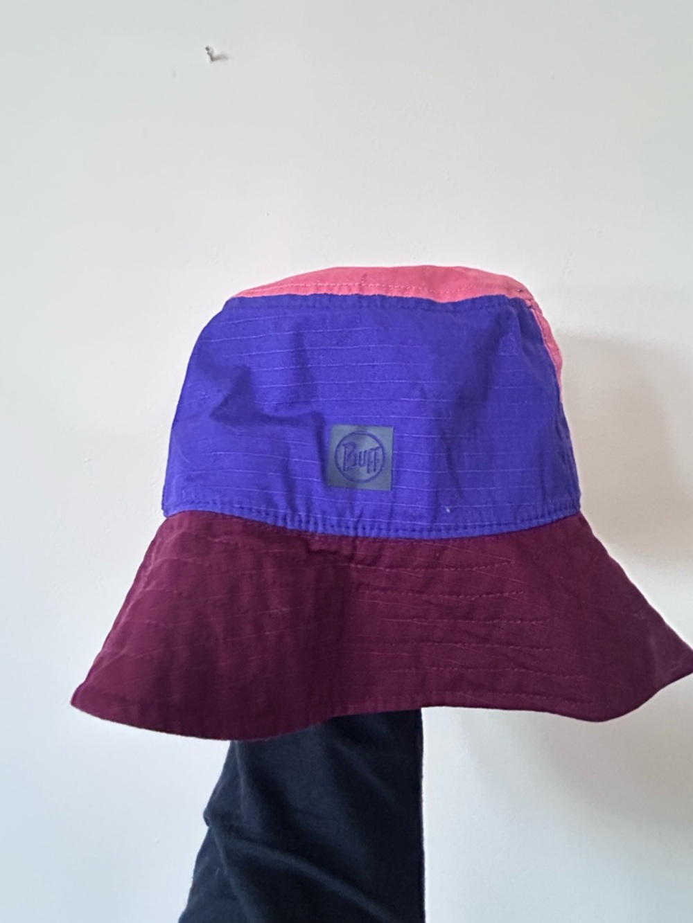Buff Colorblock Bucket Hat - Purple/Pink/Burgundy